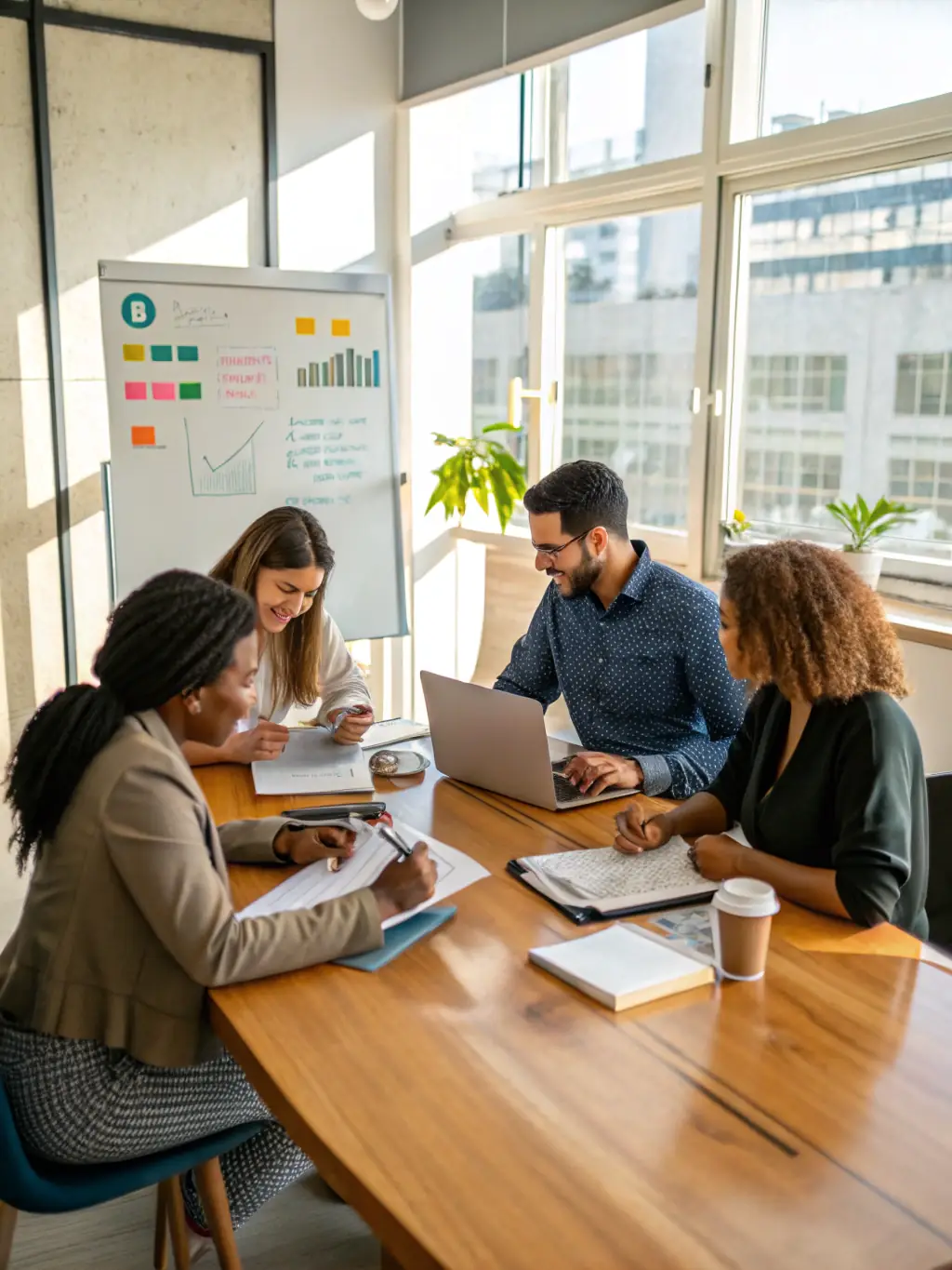 A group of professionals engaged in a lively discussion during a communication skills workshop, emphasizing active listening and clear articulation.
